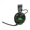 JBL Quantum 910X austiņas ar vadu un bezvadu savienojumu, galvas lentes tipa, spēlēm, USB Type-C, Bluetooth, melnas, zaļas