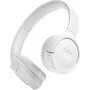 JBL Tune 520BT austiņas, bezvadu, galvas lente, spēlēm, USB Type-C, Bluetooth, balts