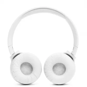 JBL Tune 520BT austiņas, bezvadu, galvas lente, spēlēm, USB Type-C, Bluetooth, balts