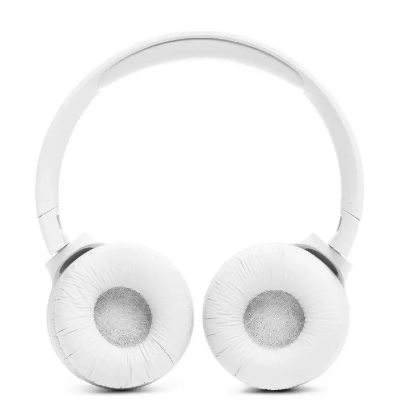 JBL Tune 520BT austiņas, bezvadu, galvas lente, spēlēm, USB Type-C, Bluetooth, balts