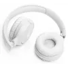 JBL Tune 520BT austiņas, bezvadu, galvas lente, spēlēm, USB Type-C, Bluetooth, balts