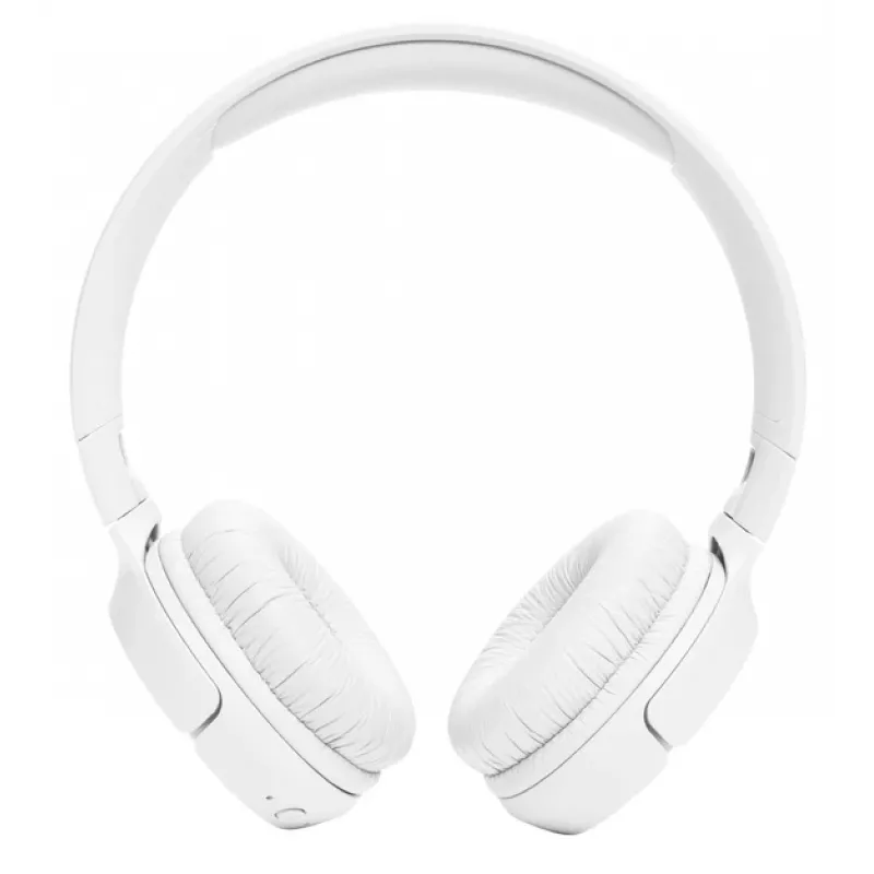 JBL Tune 520BT austiņas, bezvadu, galvas lente, spēlēm, USB Type-C, Bluetooth, balts