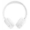 JBL Tune 520BT austiņas, bezvadu, galvas lente, spēlēm, USB Type-C, Bluetooth, balts