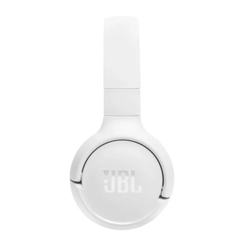 JBL Tune 520BT austiņas, bezvadu, galvas lente, spēlēm, USB Type-C, Bluetooth, balts