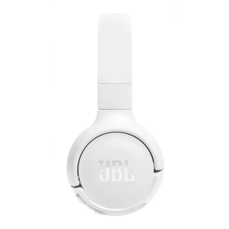 JBL Tune 520BT austiņas, bezvadu, galvas lente, spēlēm, USB Type-C, Bluetooth, balts