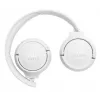 JBL Tune 520BT austiņas, bezvadu, galvas lente, spēlēm, USB Type-C, Bluetooth, balts