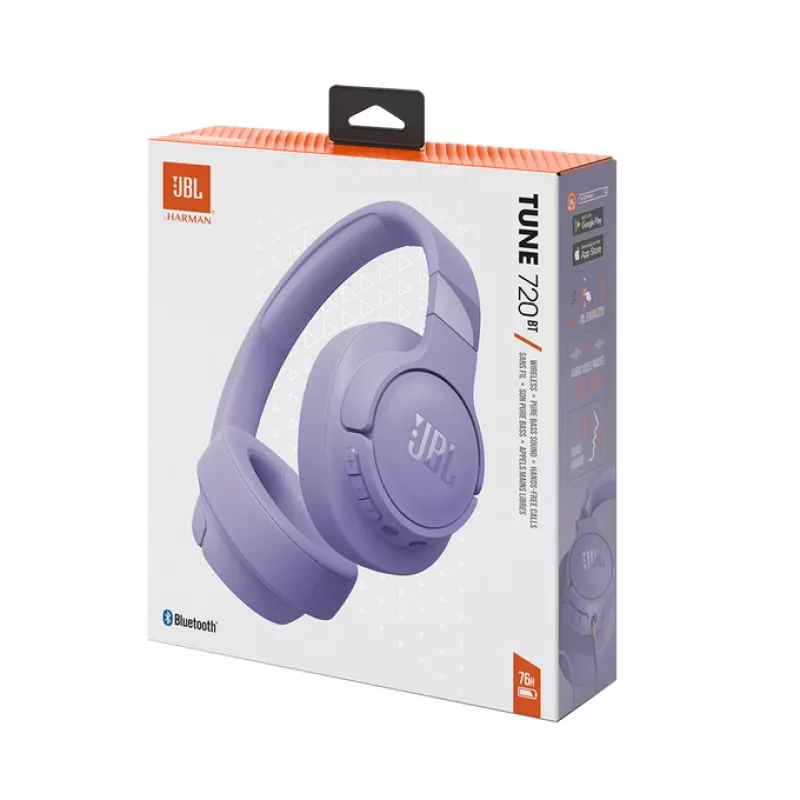 JBL Tune 720BT Headset Wireless Head-band Calls/Music Bluetooth violeta