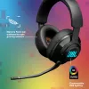 JBL Quantum 400 Melns, vadu, spēļu, 20 - 20000 Hz, 248 g, Austiņas, melnas
