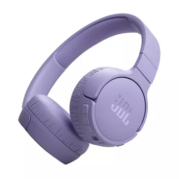 JBL Tune 670 NC austiņas ar vadu un bezvadu savienojumu, galvas stīpa, zvaniem/mūzikai, USB Type-C, Bluetooth, violetas