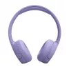 JBL Tune 670 NC austiņas ar vadu un bezvadu savienojumu, galvas stīpa, zvaniem/mūzikai, USB Type-C, Bluetooth, violetas