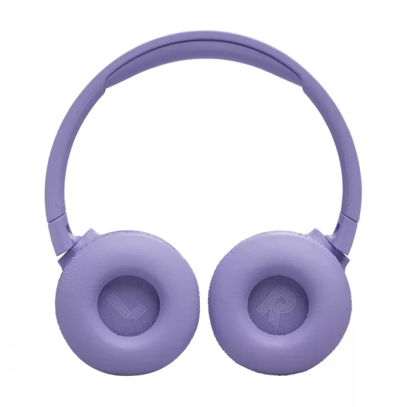 JBL Tune 670 NC austiņas ar vadu un bezvadu savienojumu, galvas stīpa, zvaniem/mūzikai, USB Type-C, Bluetooth, violetas