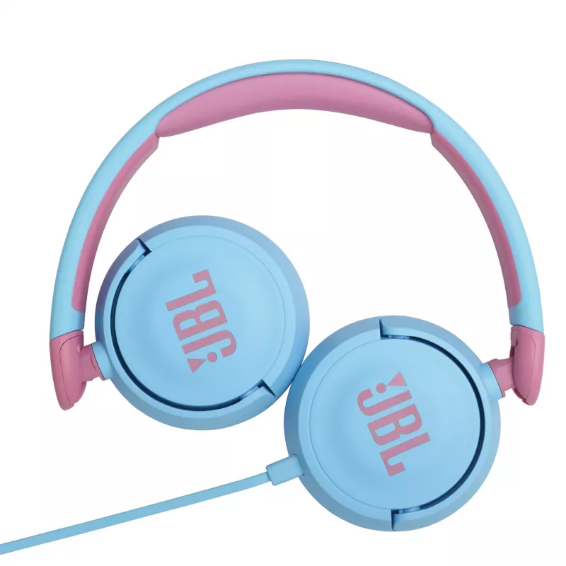 JBL JR310 BLUE, vadu, mūzika, 20–20000 Hz, 112 g, austiņas, zila
