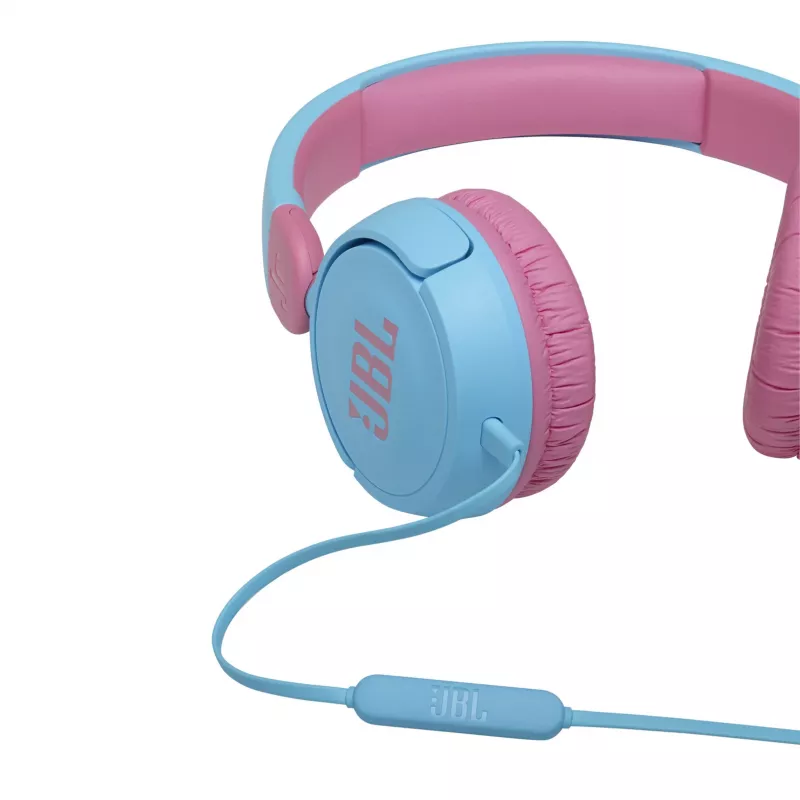 JBL JR310 BLUE, vadu, mūzika, 20–20000 Hz, 112 g, austiņas, zila