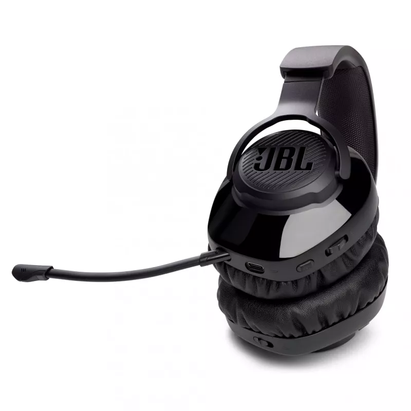 JBL Quantum 350 Melns, bezvadu, spēlēm, 20 - 20000 Hz, 247 g, austiņas, melnas