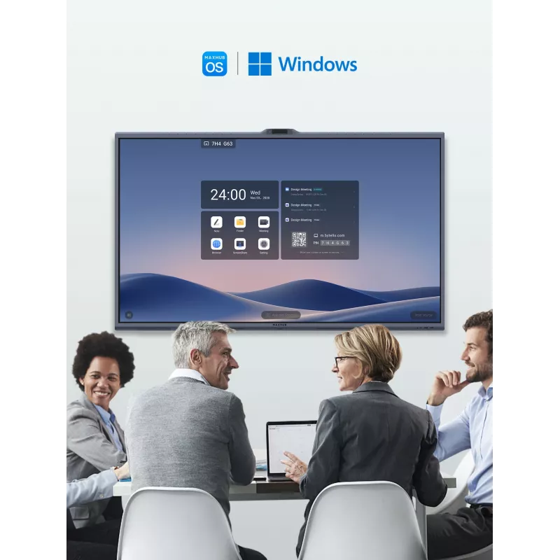 MAXHUB XBoard V7 sērija V7550 75 collu viss-vienā konferences interaktīvais skārienekrāns