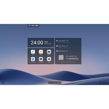 MAXHUB XBoard V7 sērija C9850 98 collu universāla konferenču interaktīvā pieskārienu displeja sistēma