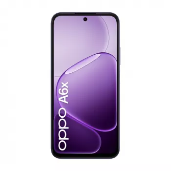 OPPO A6x 17.1 cm (6.75 collas) Dual SIM Android 15 4G USB Type-C 4 GB 128 GB 6100 mAh Violeta