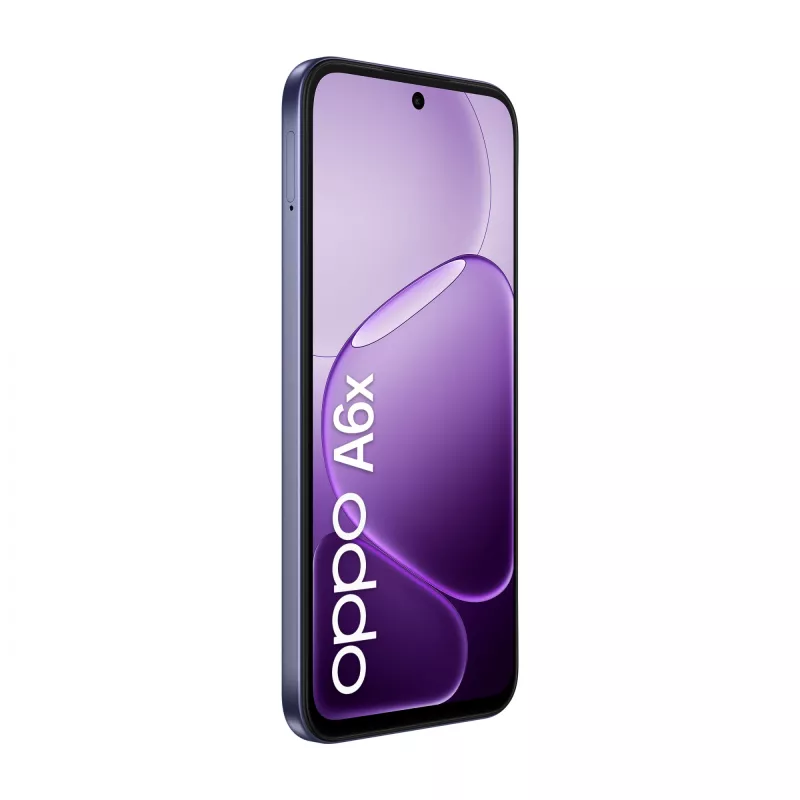 OPPO A6x 17.1 cm (6.75 collas) Dual SIM Android 15 4G USB Type-C 4 GB 128 GB 6100 mAh Violeta
