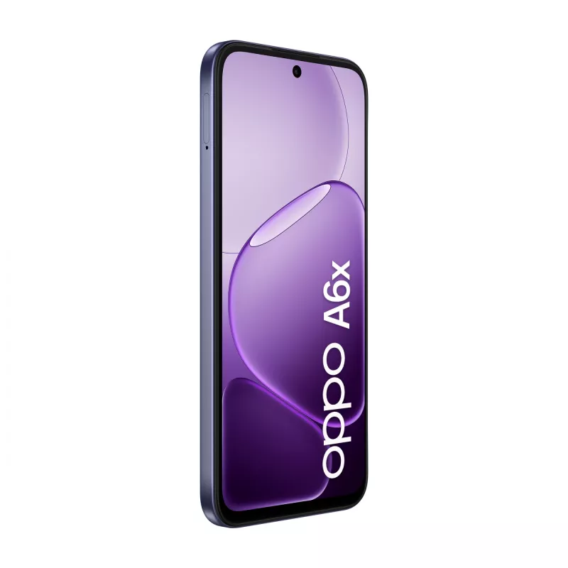 OPPO A6x 17.1 cm (6.75 collas) Dual SIM Android 15 4G USB Type-C 4 GB 128 GB 6100 mAh Violeta