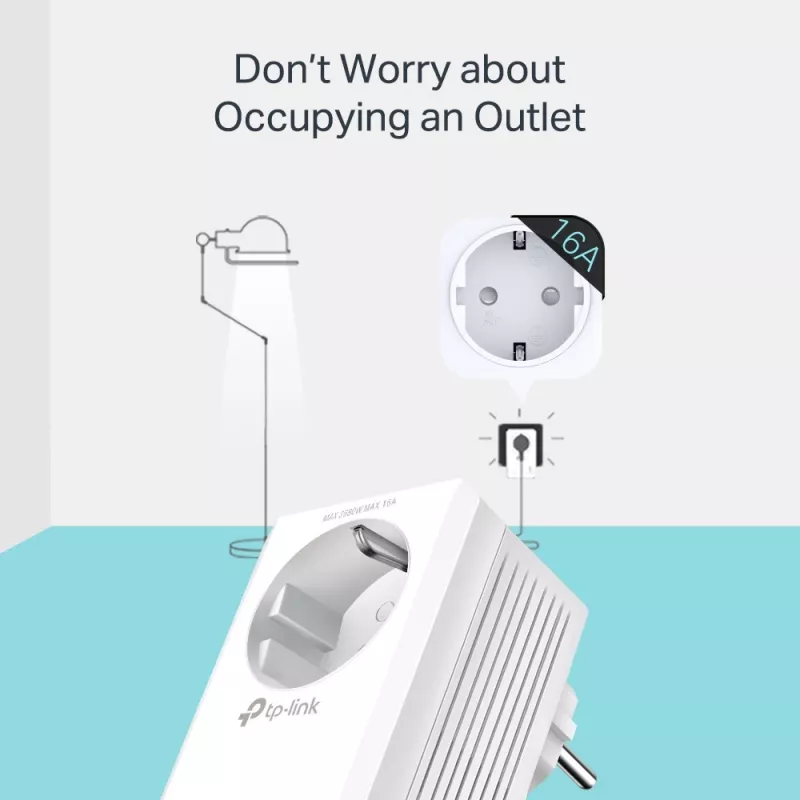 TP-Link TL-WPA7617 KIT 1200 Mbit/s Ethernet LAN Wi-Fi balts 2 gab.
