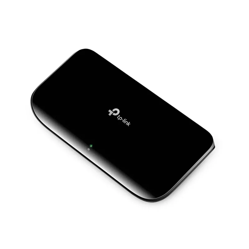 TP-Link 8 portu gigabitu galda tīkla komutators, nevadāms, Gigabit Ethernet (10/100/1000), piestiprināms pie sienas