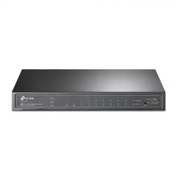 TP-Link JetStream 8-Portu Gigabitu viedais PoE+ slēdzis ar 2 SFP slotiem