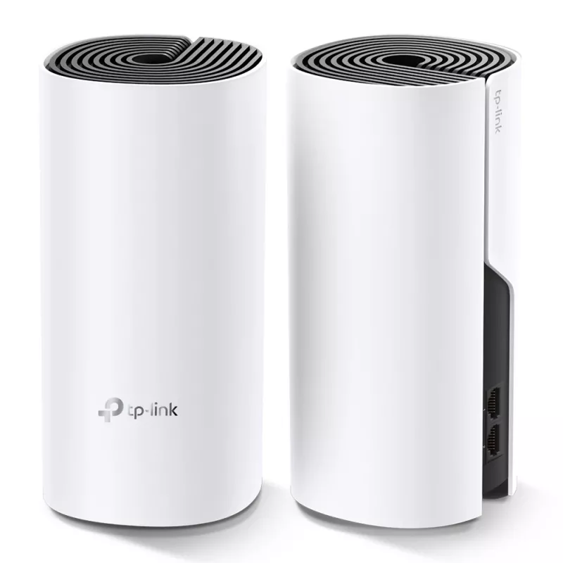 TP-Link AC1200 Whole Home Mesh Wi-Fi System, 2-Pack, balta, Internal, Mesh system, Power, Status, Dual-band (2.4 GHz / 5 GHz), Wi-Fi 5 (802.11ac)