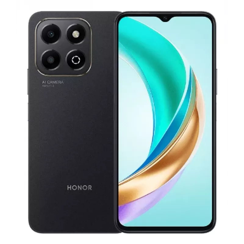 Honor X6b 16.7 cm (6.56 collas) Dual SIM Android 14 4G USB Type-C 4 GB 128 GB 5200 mAh Melns