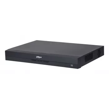 DVR Dahua Technology XVR5216AN-4KL-I3/T — 16 kanālu 4K (3840x2160), H.264/H.265, 1xRJ45, 1xUSB3.2, 1xUSB2.0, maks. HDD 16 TB, Melns