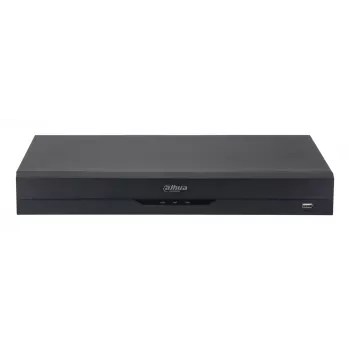 DVR Dahua Technology XVR5216AN-4KL-I3/T — 16 kanālu 4K (3840x2160), H.264/H.265, 1xRJ45, 1xUSB3.2, 1xUSB2.0, maks. HDD 16 TB, Melns