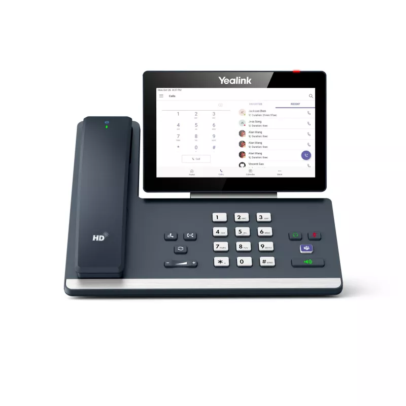 Yealink MP58-WH Microsoft Teams Edition, IP tālrunis, pelēks, bezvadu klausule, darbvirsmai, Android, Microsoft Teams