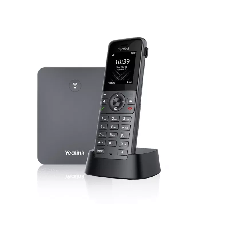 IP mobilais tālrunis Yealink W73P pelēks TFT