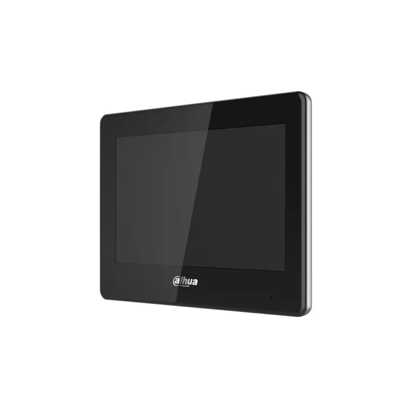 Displejs Dahua VTH5422HB — Iekštelpu monitora displejs, 12V līdzstrāva, 6 W tipisks, Ethernet 10/100 Mbps, melns