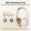 Ugreen HiTune Max5 austiņas ar vadu un bezvadu savienojumu, galvas lentes, zvani/mūzika, Bluetooth, baltas