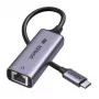 Ugreen USB-C uz RJ45 2.5G Ethernet adapteris interfeisa kartes/adapteris RJ-45