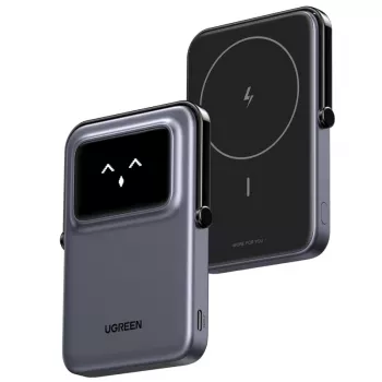 Ugreen UNO 5000 mAh bezvadu uzlāde, melns