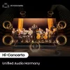 Soundbar Hisense AX5140Q 5.1.4 Dolby Atmos, 600 W RMS, bezvadu zemfrekvenču skaļrunis 280 W, melns