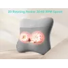 SKG VS500 masāžas spilvens — mīcošā masāža, ar baterijām darbināms 10 W, iebūvēts akumulators, pelēks