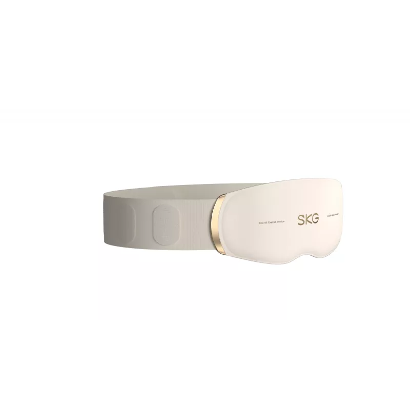 Vidukļa masieris SKG GS500 — EMS un vibrācija, iebūvēts akumulators, 10 W, balts