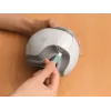 SKG ES300 - balta, kompresijas masāža, acu zonai, balta, plastmasa, pogas, baterija