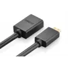 HDMI kabelis Ugreen 20137 Mini-HDMI vīrišķais savienotājs uz HDMI sievišķo savienotāju Melns Zelts