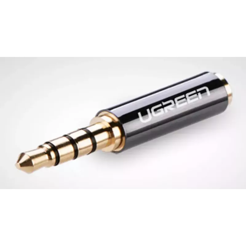 Ugreen Adapter 2.5 mm (female) micro jack to 3.5 mm mini jack (male) adapter Melns (20502)