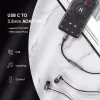 Mobilā tālruņa kabelis Ugreen 30632 USB C uz 3,5 mm, melns
