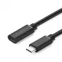 USB kabelis Ugreen 40574 0,5 m USB C melns 5 Gbit/s