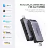 Karšu lasītājs UGREEN 50541 USB 3.2 Gen 1 (3.1 Gen 1) — CF, SD, MicroSD, Memory Stick, tērauda, 5000 Mbit/s