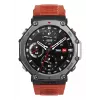 Amazfit T-Rex 3 Lava 3.81 cm (1.5 collas) AMOLED 48.5 mm Digitāls 480 x 480 pikseļi Skārienjutīgs Melns, Nerūsējošais tērauds GPS (satelīts)