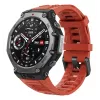 Amazfit T-Rex 3 Lava 3.81 cm (1.5 collas) AMOLED 48.5 mm Digitāls 480 x 480 pikseļi Skārienjutīgs Melns, Nerūsējošais tērauds GPS (satelīts)