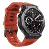 Amazfit T-Rex 3 Lava 3.81 cm (1.5 collas) AMOLED 48.5 mm Digitāls 480 x 480 pikseļi Skārienjutīgs Melns, Nerūsējošais tērauds GPS (satelīts)
