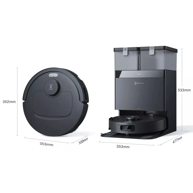 Ecovacs Deebot T30C Gen 2 Melns