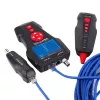 Kabeļu testeris LYNX CS TLCD88 — LCD testeris Cat3/Cat5E/Cat6 un PoE noteikšanai